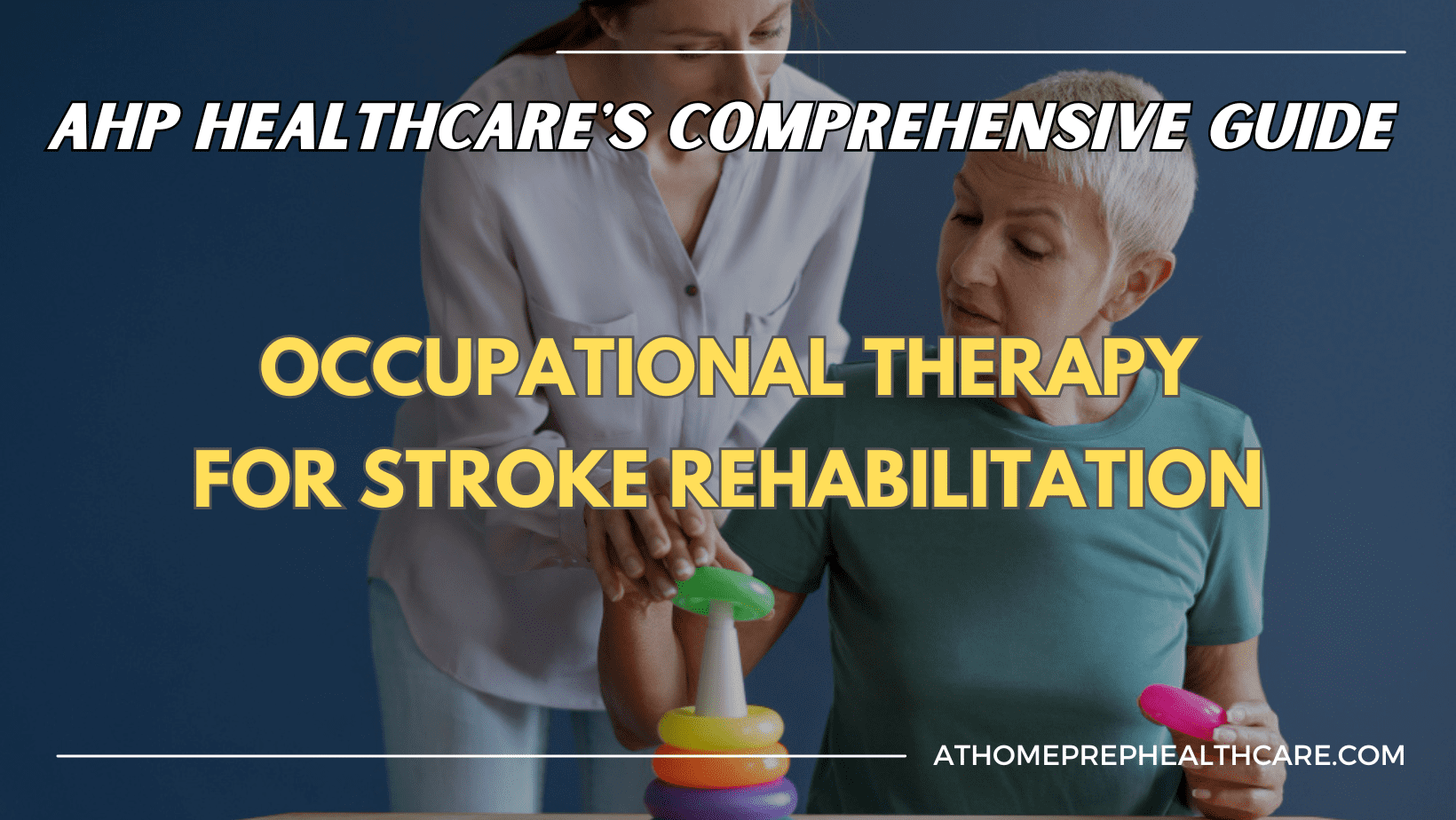 occupational therapy for stroke rehabilitation